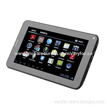7-inch Android, 3G Phone Calling Allwinner A13 Dual-core Tablet PC, Bluetooth WiFi and GPS/DDR3 1GB